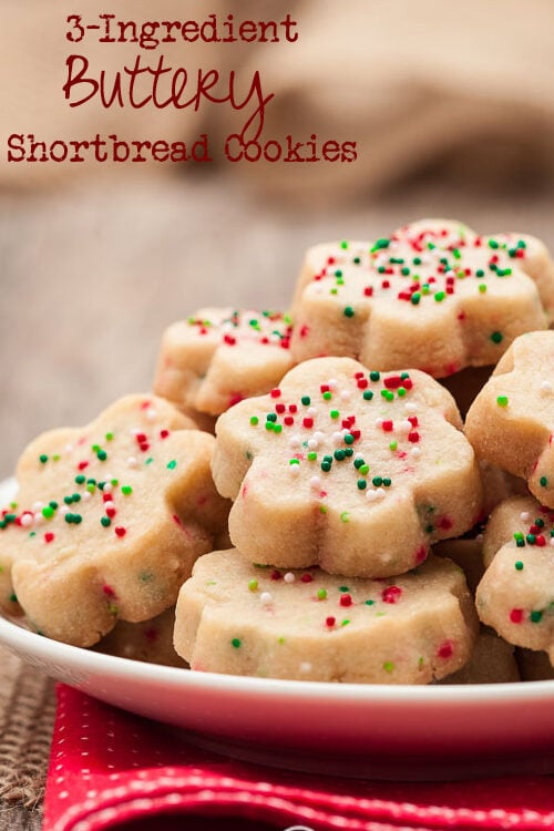 butter shortbread cookies