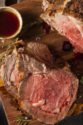 Prime Rib with Au Jus