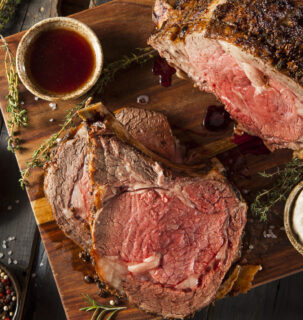 Prime Rib with Au Jus