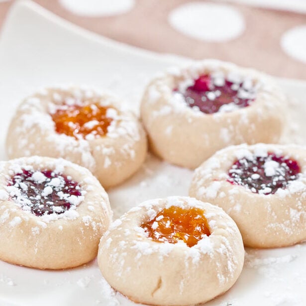 jam thumbprint cookies