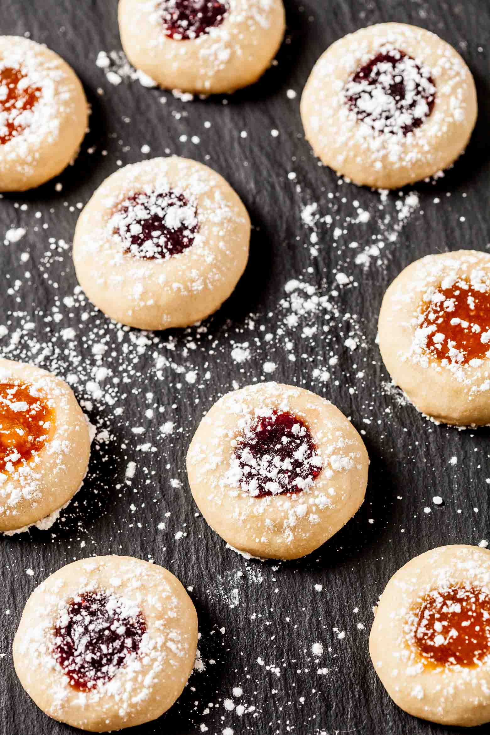 jam thumbprint cookies