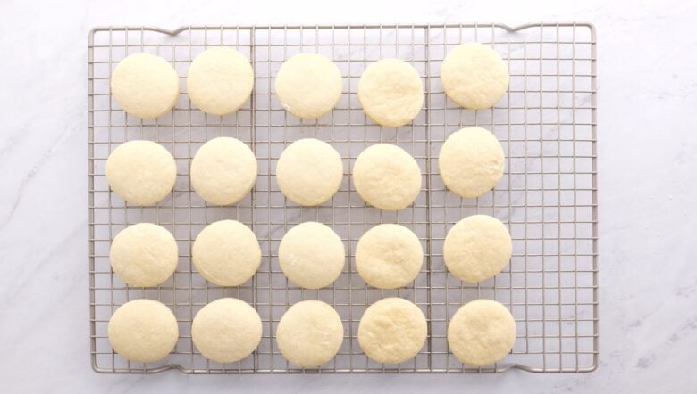 Lofthouse Cookies on Cooling rack