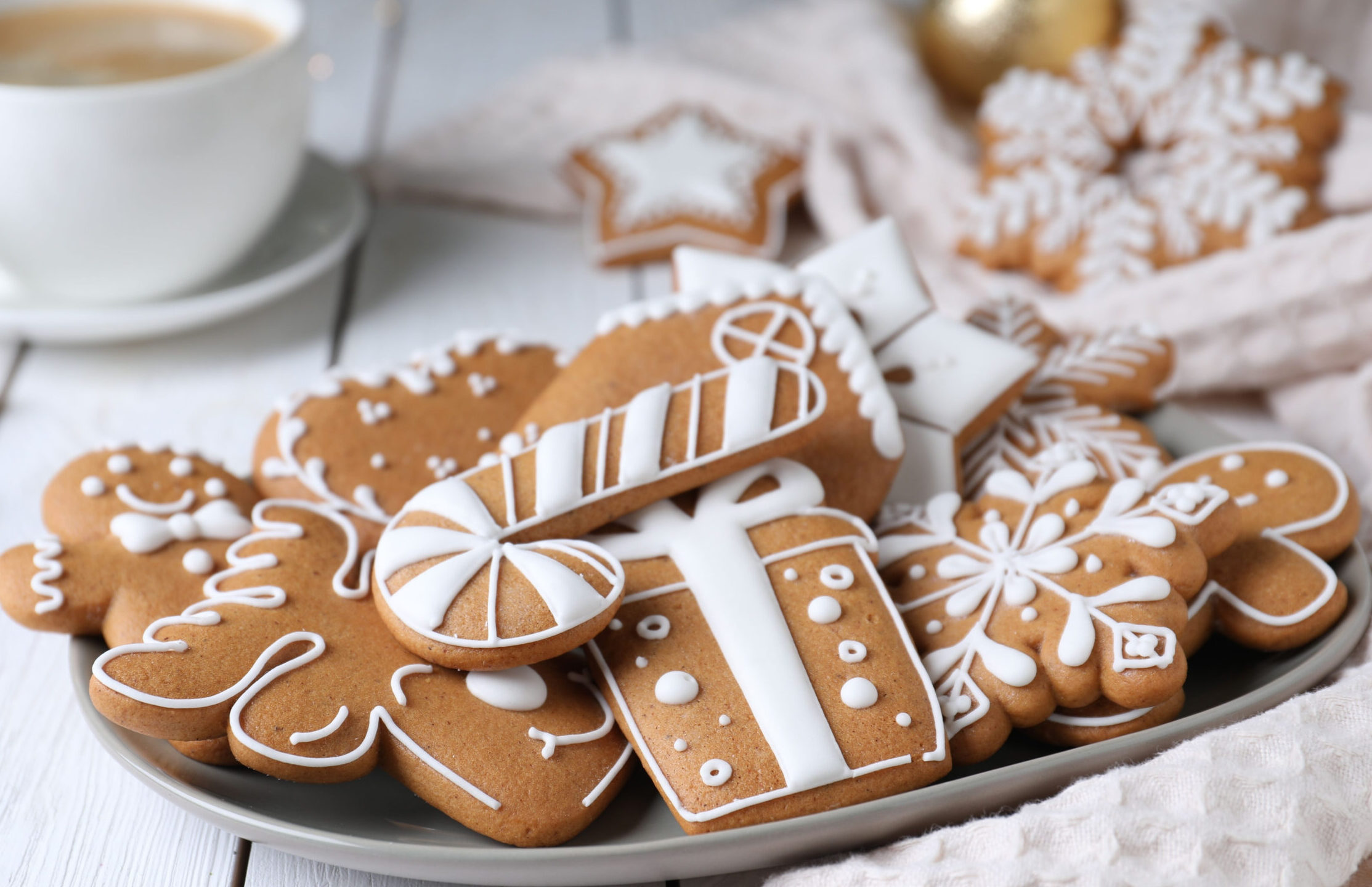 Chewy, Soft Gingerbread Cookies