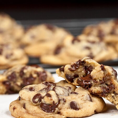 Soft Chocolate Chip Pudding Cookies