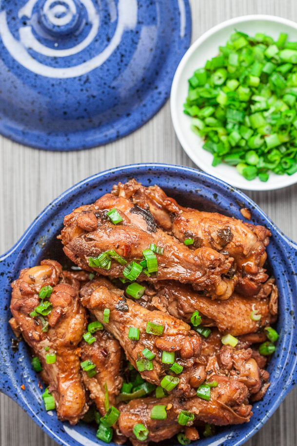 Asian Braised Chicken Wings