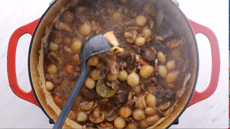 Boeuf Simmering