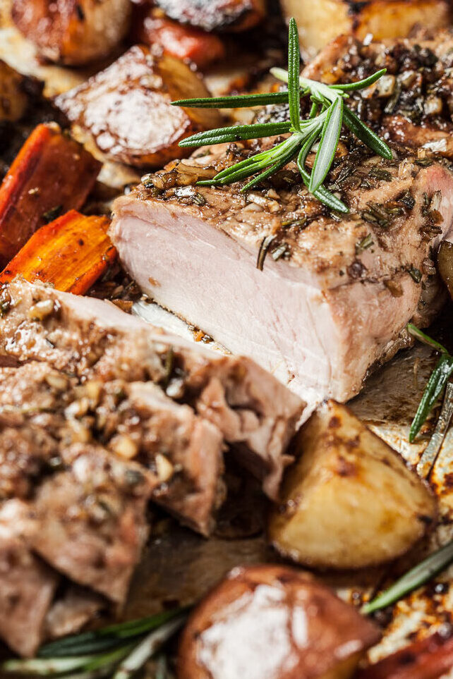 sheet pan pork tenderloin roast pork tenderloin recipe