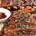 BBQ baked ribs