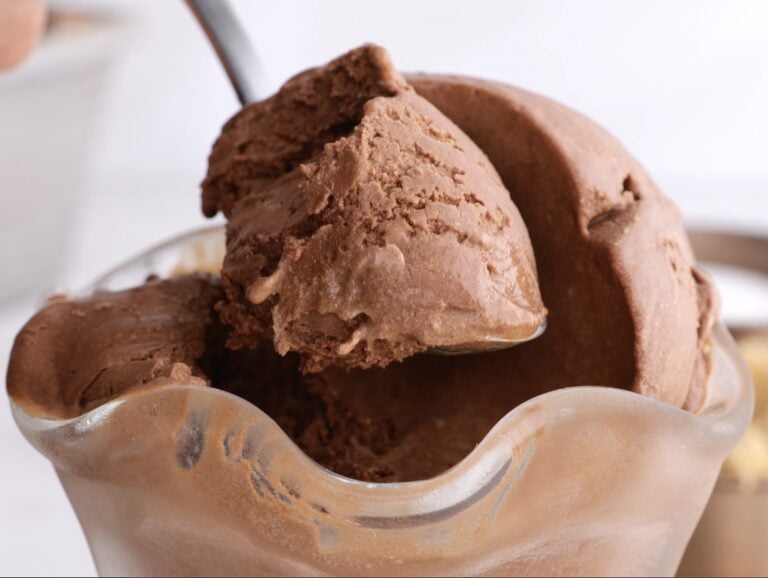 Easy Chocolate Ice Cream (no eggs)