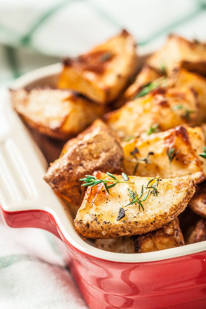 Garlic Herb Roasted Potatoes 3