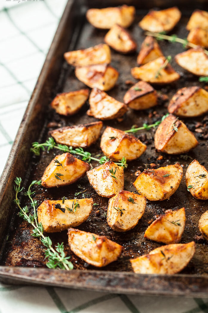 Garlic Herb Roasted Potatoes