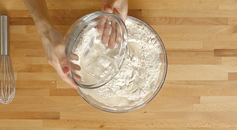 Making the French Bread dough