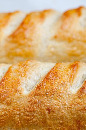 Crunchy baked French Bread loaf