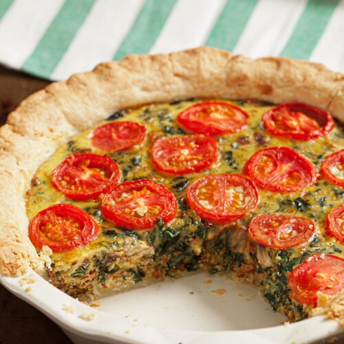 Easy Breakfast Quiche | Chew Out Loud