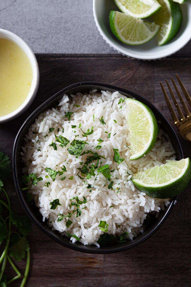 Cilantro Lime Rice in bowl
