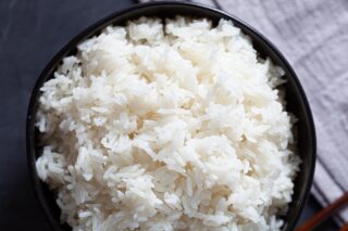 Jasmine Rice in a Bowl