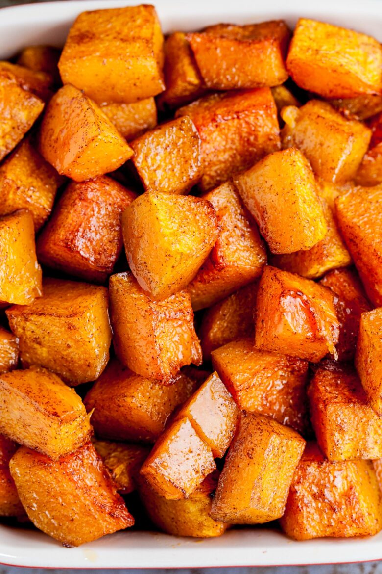 Roasted Butternut Squash cubes
