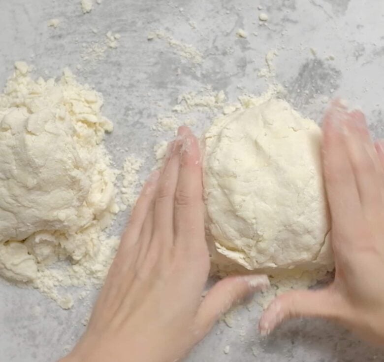 apple pie dough balls.