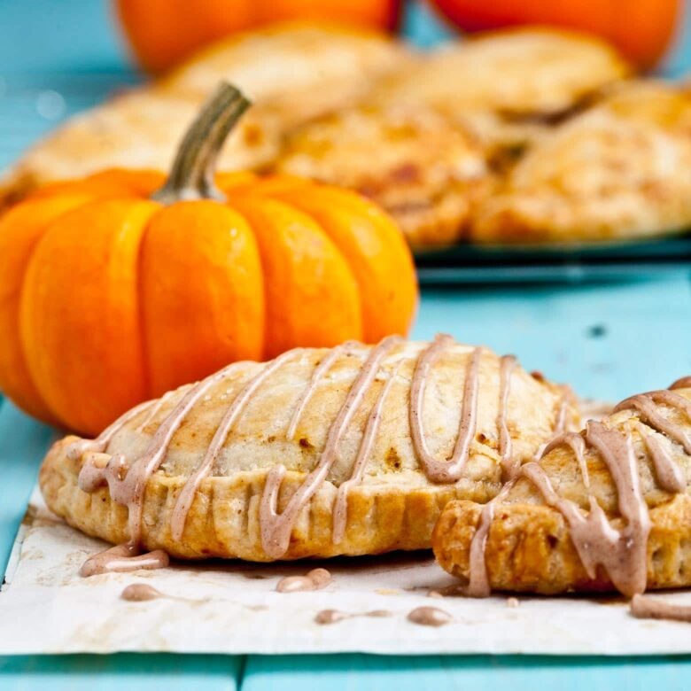 pumpkin pasties or hand pies. 