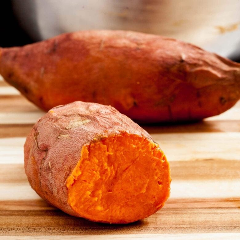 roasted sweet potato for sweet potato cornbread.