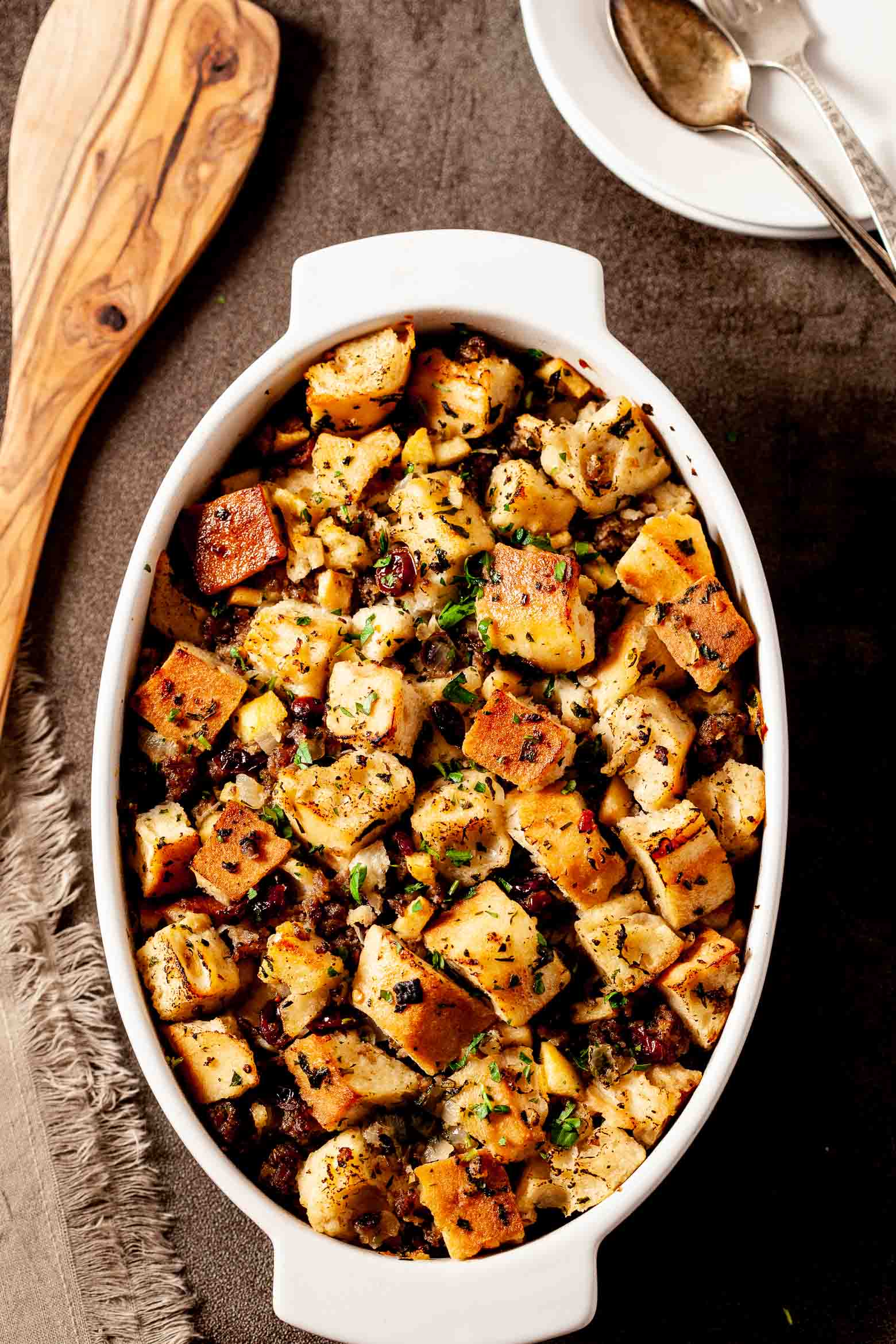 Apple & Sausage Stuffing Recipe