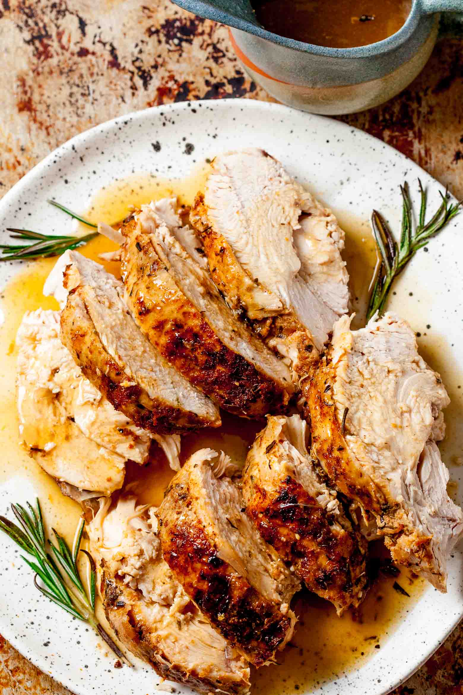 Instant Pot Whole Turkey with Crispy Skin - The Foodie Eats