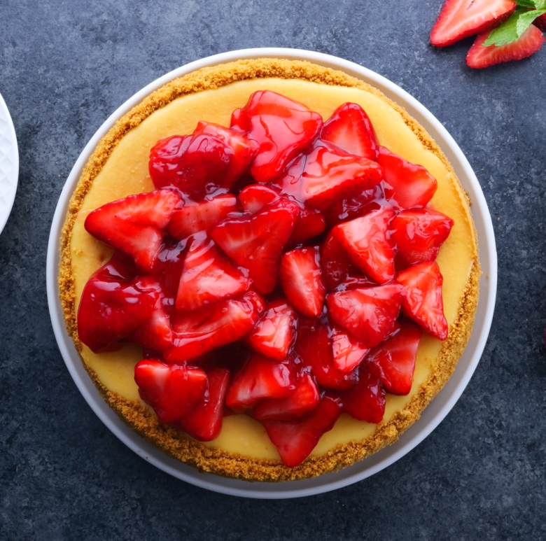 Strawberry Topping For Cheesecake - Rich And Delish