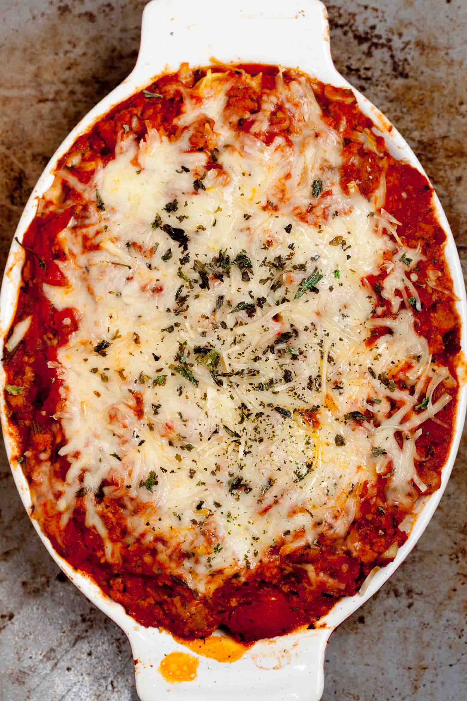 Cheesy Baked Tortellini