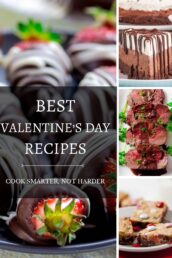 Collage of Best Valentines Day Recipes