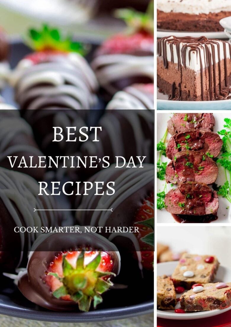 Collage of Best Valentines Day Recipes