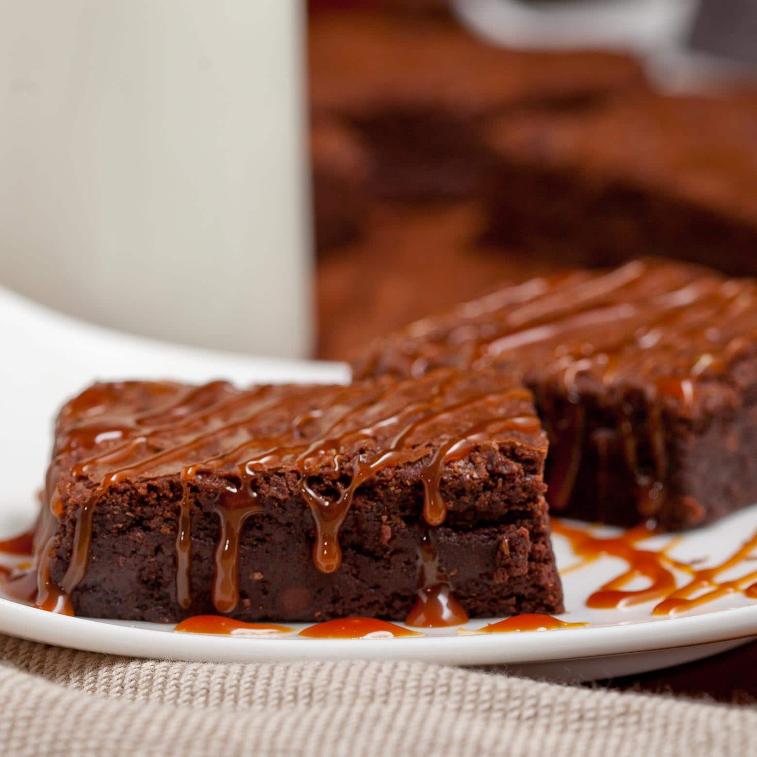 dark chocolate brownies