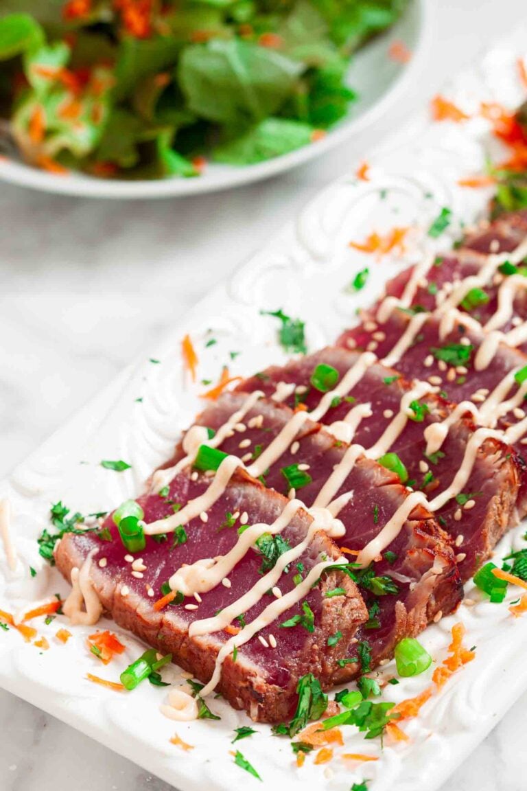 Marinated Seared Ahi Tuna