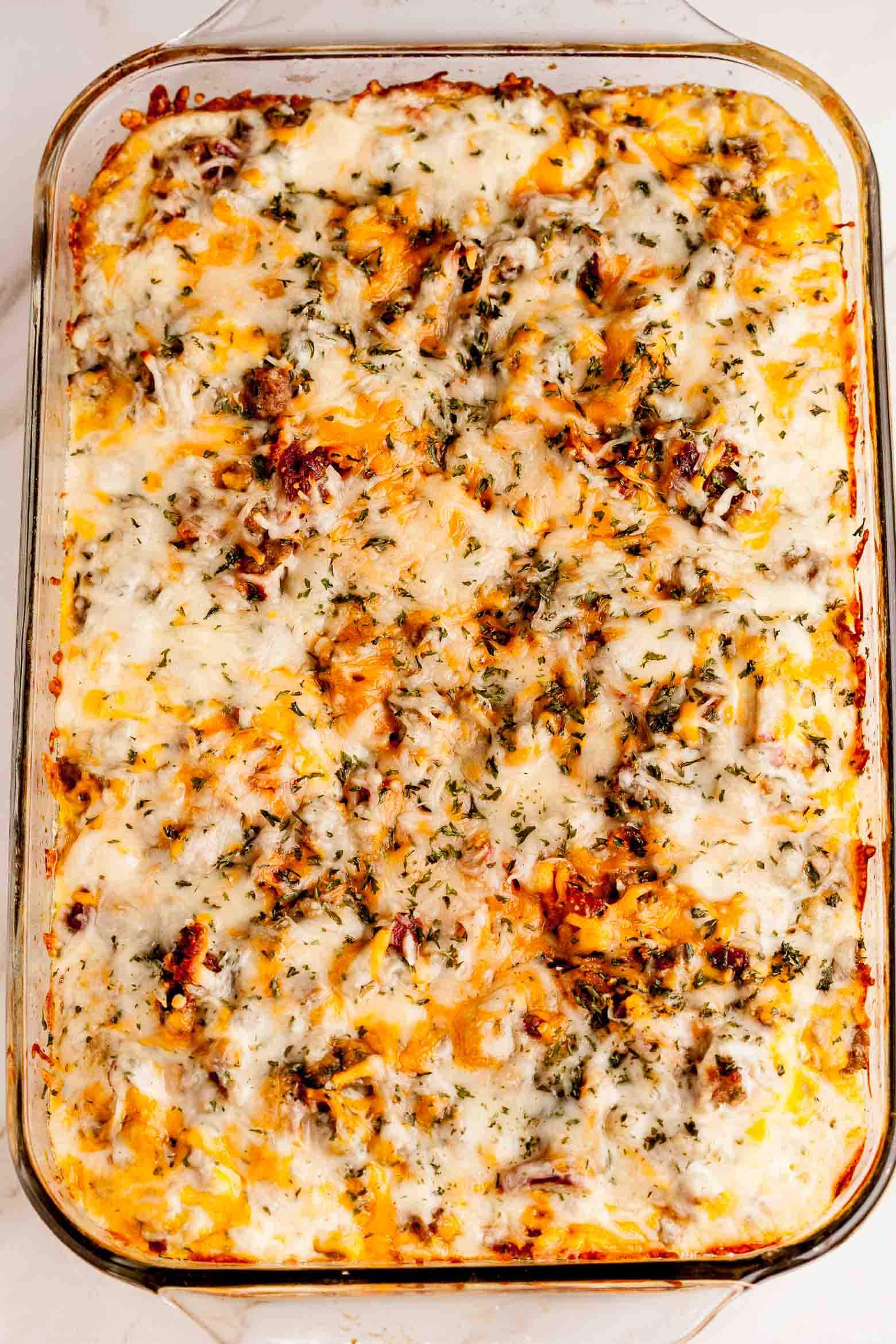 English Muffin Breakfast Casserole