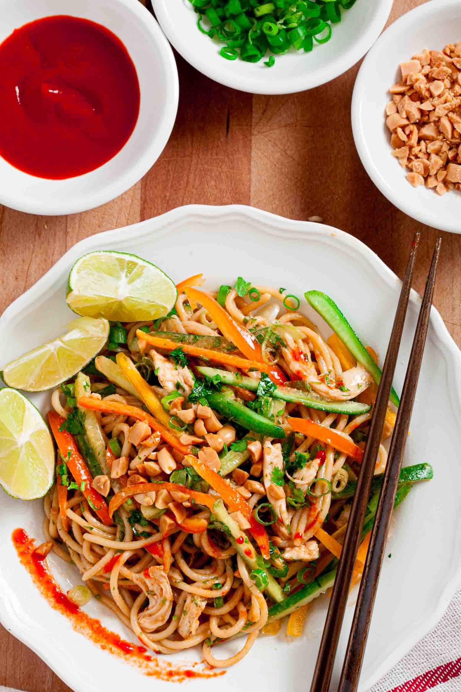 thai peanut noodles