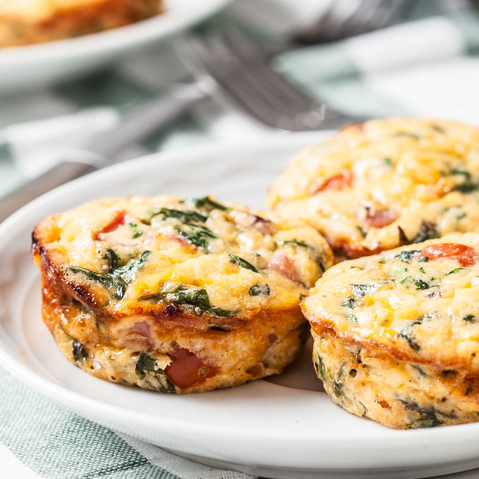 Mini Quiche, Crustless-image