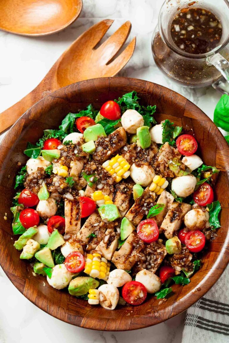 Chicken Caprese Salad