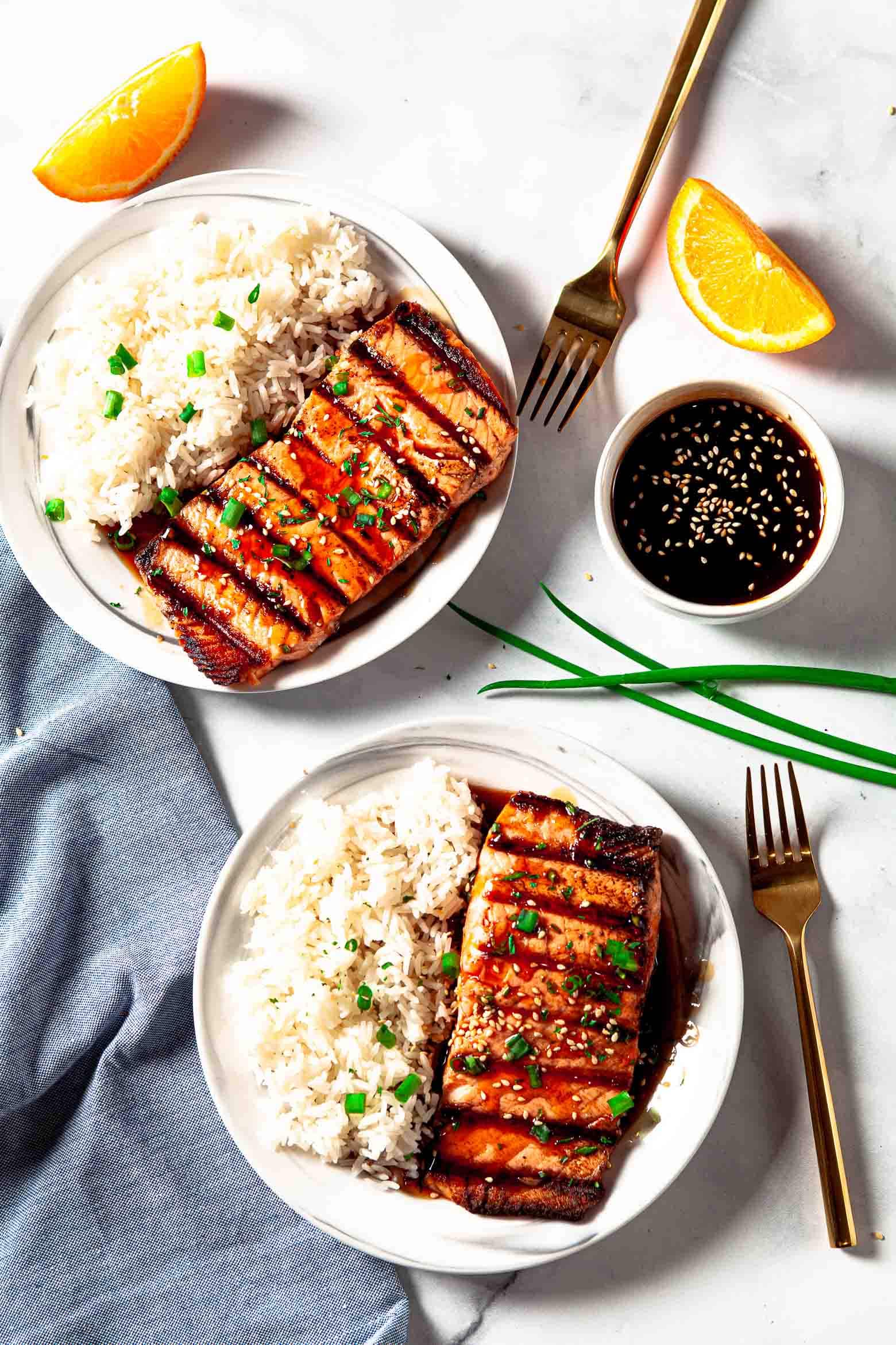 teriyaki salmon