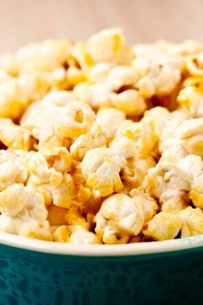 freshly popped kettle corn.