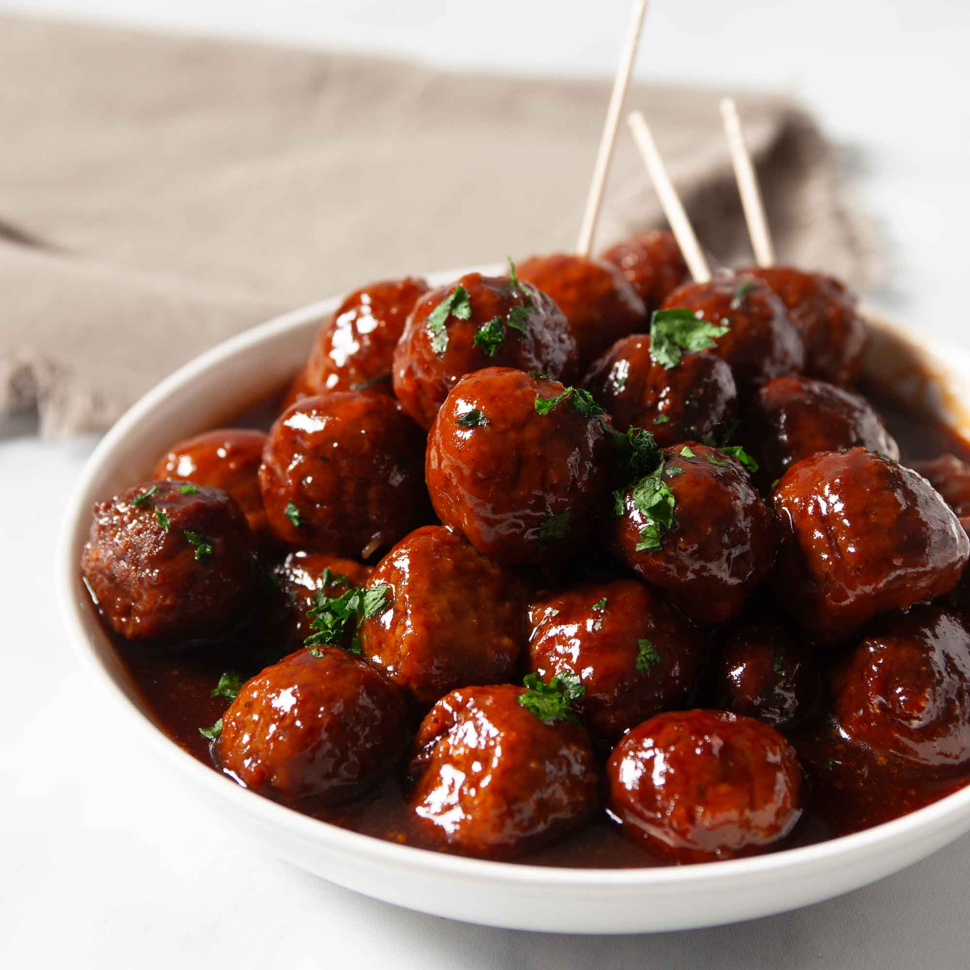 Grape Jelly Meatballs | Chew Out Loud